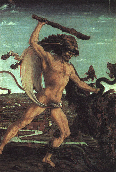 Antonio Pollaiuolo Hercules and the Hydra